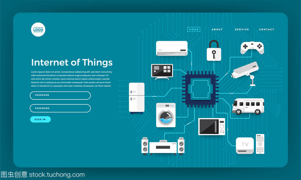 数字之美 模拟设计网站中的平面设计与矢量插图应用